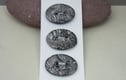 medium oval buttons