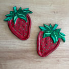 Strawberry trinket dish 