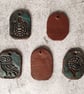 Animal Totem Pendants, Clay Fish, Owl, Turtle, Elephant, Amulets, Keyring Charms - Image 2