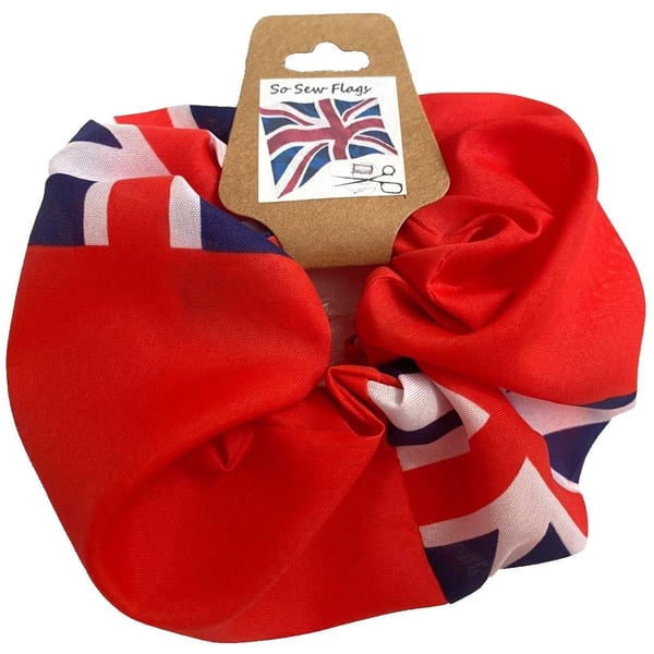Red Ensign Colonial Flag Hair Scrunchie Scrunchies Accessory Band Elastic