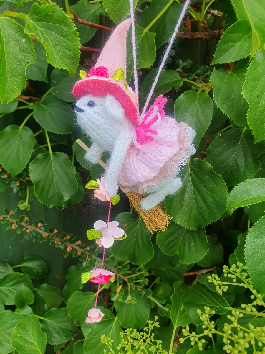 Handknitted Midsummer Mini Mouse- Rosie