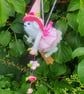 Handknitted Midsummer Mini Mouse- Rosie - Image 1