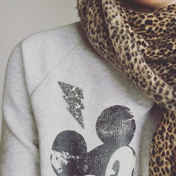 Gold Lightning Flash Glitter Brooch