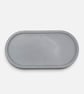 Grey Oval Jewellery Tray, Handmade Decorative Catchall Dish for Home - Image 2