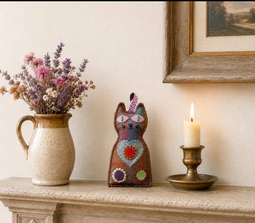 Lavender filled Tweed Katz (codeKF59)