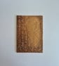 Original textured artwork, Golden floral acrylic painting, Free UK delivery  - Image 3