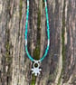 Sterling silver and turquoise Necklace - Image 5