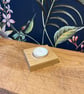 Oak t-light holder