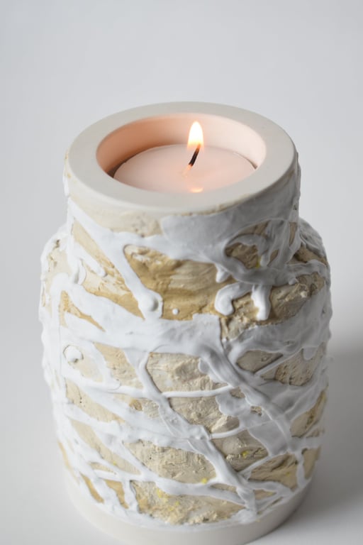 Handmade Tealight Candle Holder