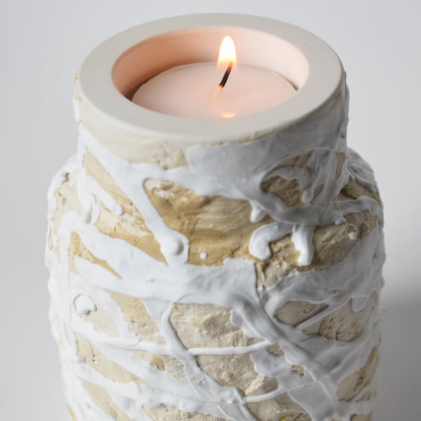 Handmade Tealight Candle Holder