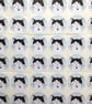 Black and White Cat Stickers (Our Dave - Blue) Set of 4 - Image 3