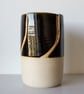 Four Pleat Vase Dark Green - Image 1