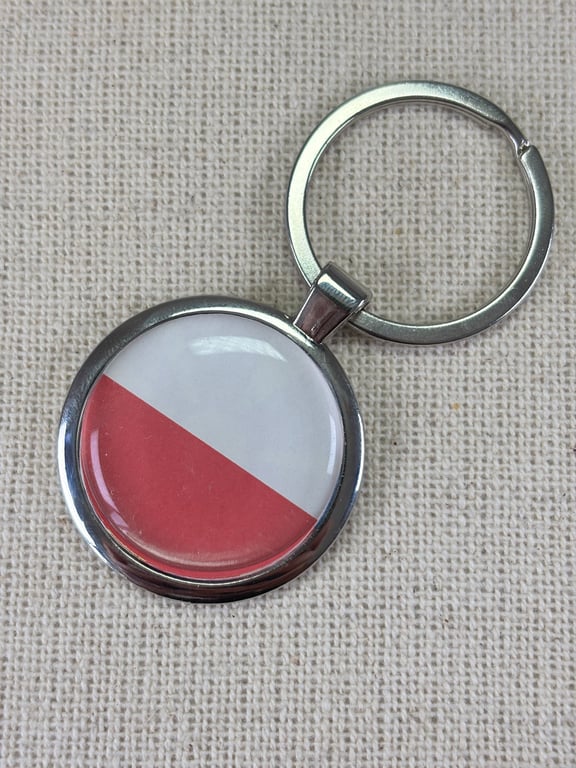 Poland Flag Keyring