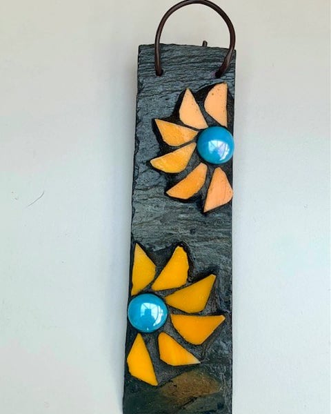 Hanging Flower Mosaic