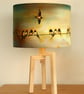Swallows Drum Lampshade by Lily Greenwood - Medium - 30cm - Image 3