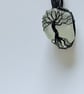 Scottish sea glass Necklace - Tree of Life Pendant - Made in Scotland - Unique - Image 6