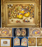 Worcester Fruit . Framed Original Watercolour by Christopher Hughes  - Image 4