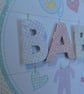 Neutral New Baby Card - Washing Line - Image 3