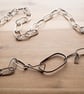 Statement Sterling Silver Handmade Chain Necklace - Image 4