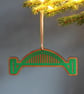 Tyne Bridge Christmas Tree Decoration - Tyneside Newcastle Gateshead Landmark  - Image 5