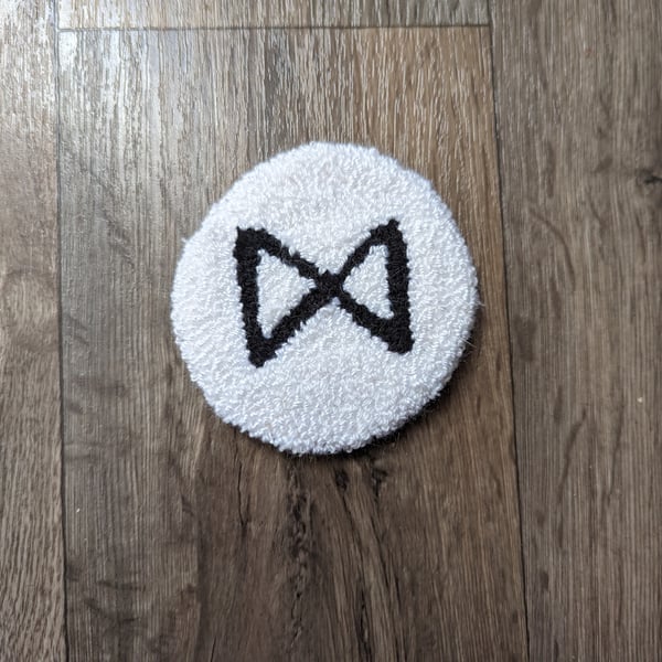 Dagaz 'Day' Rune Mug Rug Decor 