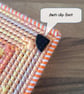 Container for small desk items - yellow, orange, pink colour - Image 5