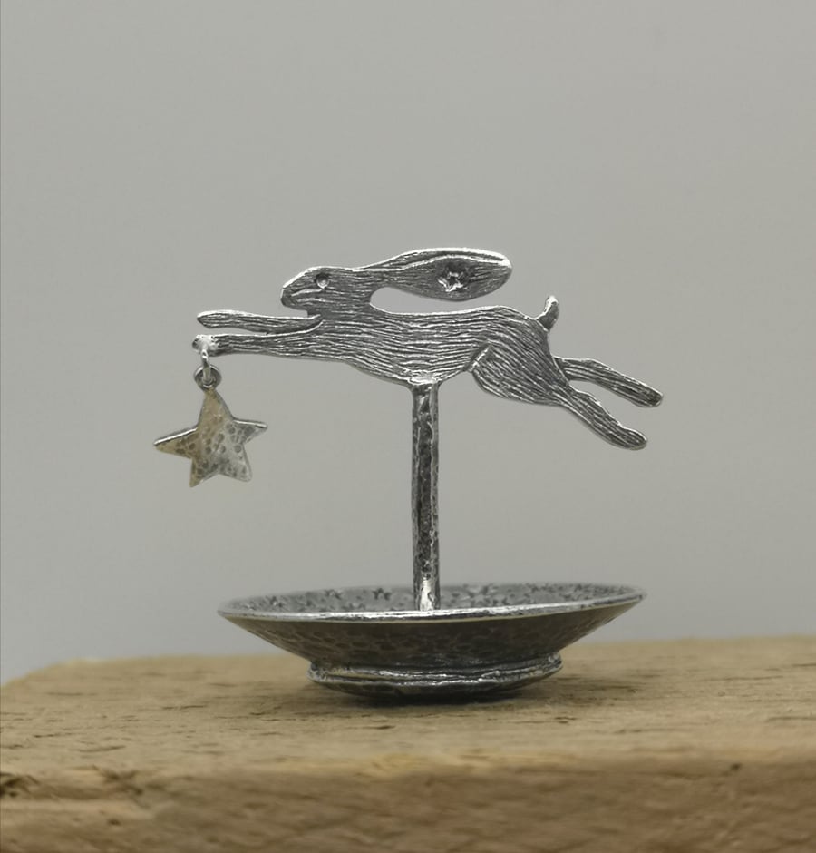 Sterling Silver Decorative Little Hare Bowl