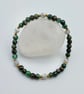 Set of 3 Glass Bead Stacking Bracelets & Optional Earrings, Festival Jewellery - Image 4