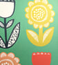 Retro Flower Garden - green - Image 6