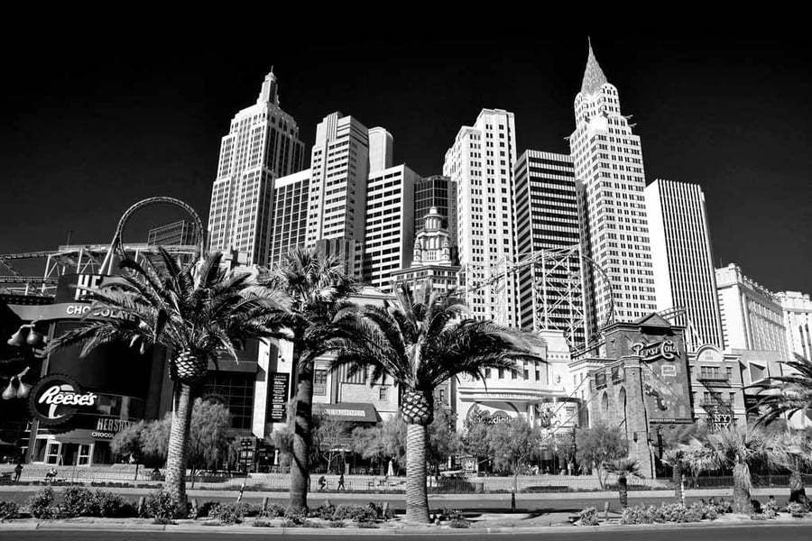 New York New York Las Vegas America Photograph Print