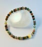Indian Agate Beaded Bracelet, Birthday, Anniversary, Jewellery Gifts For Her - Image 1