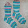 Hand knitted socks, MEDIUM, size 5-7