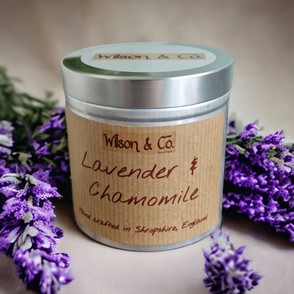 Lavender & Chamomile Scented Candle 230g