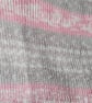Hand Knitted Fair Isle Baby Blanket - Pink, Cream, Fawn Pram Gift - Image 4