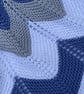 Chevron striped baby blanket  - Image 3
