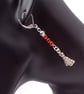 Pearl & Crystal Necklace and Earrings with Christmas Tree Charms, Christmas 2025 - Image 6