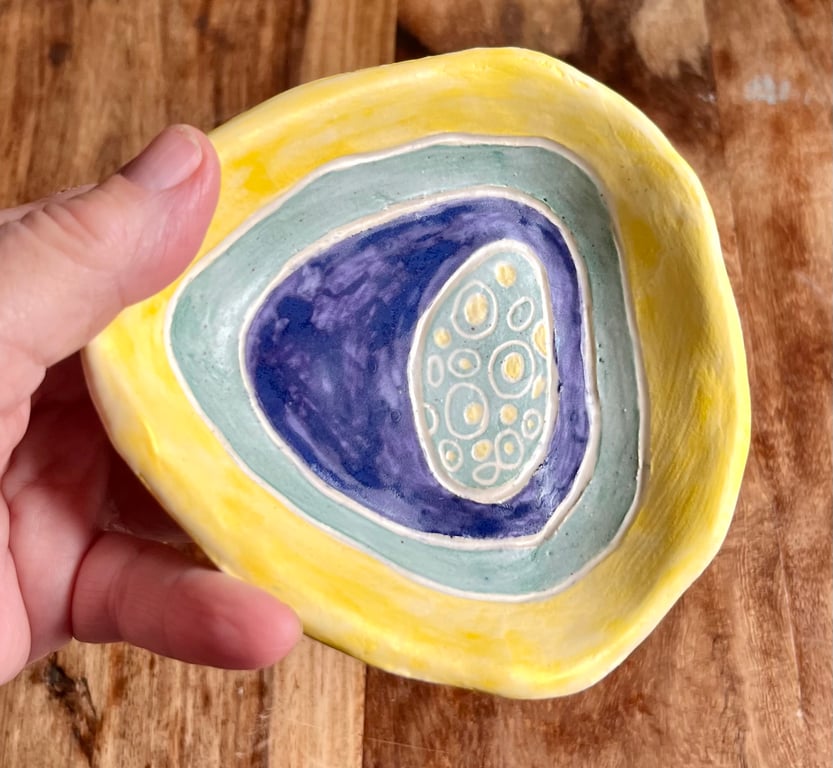Handmade Matt Glazed Dish