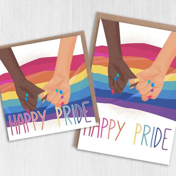 LGBTQ card: Happy Pride