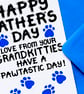 Father's Day Card For Grandad From Grandkitties, Fathers Day Card From Cats, Pet - Image 9