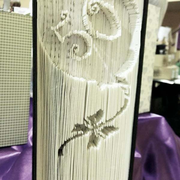 50 in a Balloon CUT & FOLD Book Folding Pattern - EMAILED PDF PATTERN