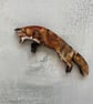 Pouncing Fox Wooden Keyring  - Image 5