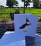 Puffin bird birthday card - Image 2