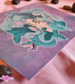Medusa A5 Art Print - Greek Mythology - Original Illustration - Image 5