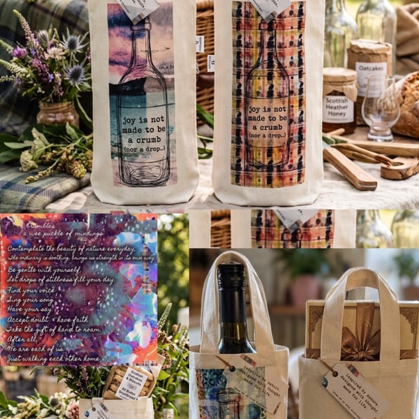 Forever gift bottle bag