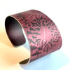 Seconds - Flock of birds cuff - pinky red