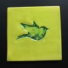Bird ceramic tile