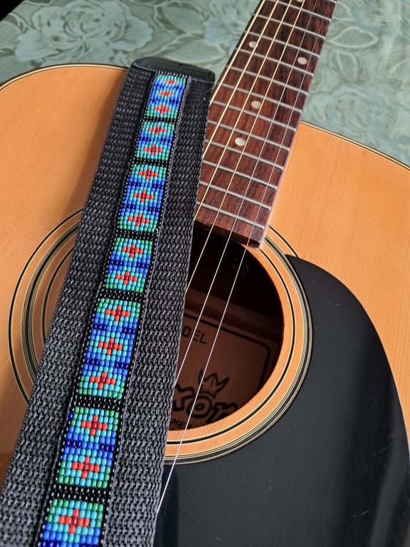 Guitar strap Handmade Design