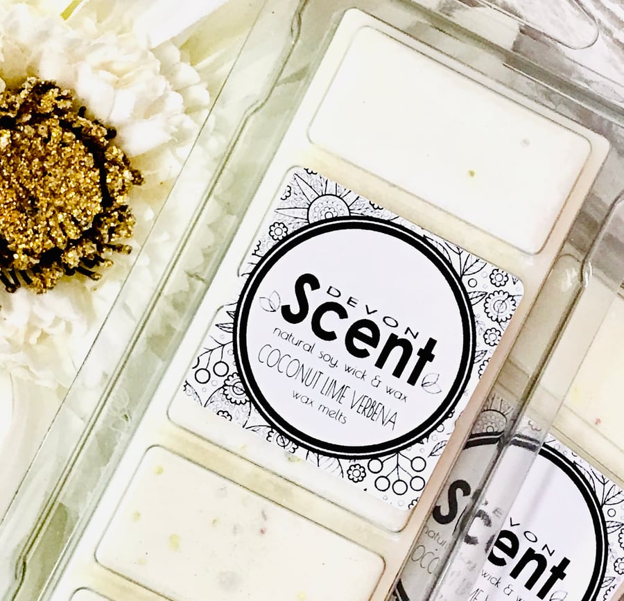 Coconut & Lime Verbena Snap Bar Wax Melts