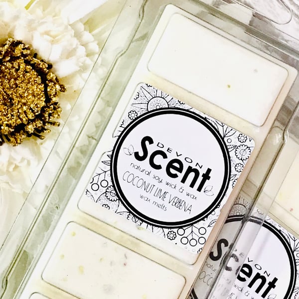 Coconut & Lime Verbena Snap Bar Wax Melts