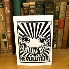 Notelets, pack of 6, Smiling Eyes revolution fundraiser